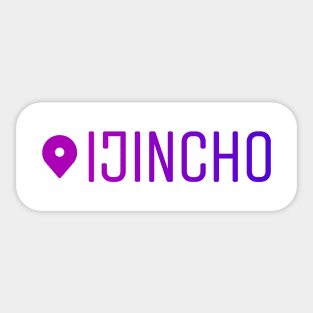 Ijincho Instagram Location Tag Sticker